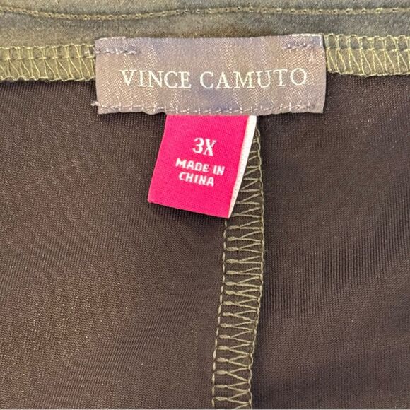 NWT $89 Vince Camuto Plus Pull-On Leggings. Pine forest color. 3X - Picture 3 of 6